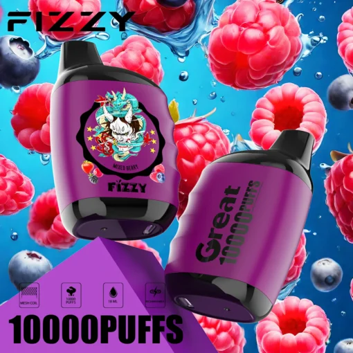 Fizzy Great 10000 Züge Kompakt und Tragbar 5% Niedriger Nikotingehalt Großhandel Wiederaufladbare Einweg-E-Zigarette - Europäisches Lager - immagine 8 diventa Fizzy Great 10000 tirate Compatto e Portatile 5% Basso contenuto di nicotina Commercio all'ingrosso Sigaretta elettronica usa e getta ricaricabile - Deposito europeo - immagine 8