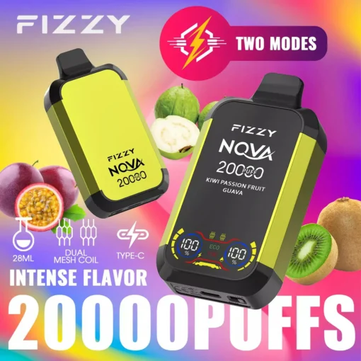 Fizzy Nova 20000 Züge Dual Mesh LCD-Bildschirm 2% & 5% Nikotin - Großhandel für wiederaufladbare Einweg-E-Zigaretten - Lagerbestand in Europa - immagine 8 diventa Fizzy Nova 20000 tiri Doppia Mesh Schermo LCD 2% e 5% Nicotina - Grossista di sigarette elettroniche monouso ricaricabili - Magazzino in Europa - immagine 8