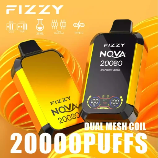 Fizzy Nova 20000 Züge Dual Mesh LCD-Bildschirm 2% & 5% Nikotin - Großhandel für wiederaufladbare Einweg-E-Zigaretten - Lagerbestand in Europa - immagine 15 diventa Fizzy Nova 20000 tiri Doppia Mesh Schermo LCD 2% e 5% Nicotina - Grossista di sigarette elettroniche monouso ricaricabili - Magazzino in Europa - immagine 15