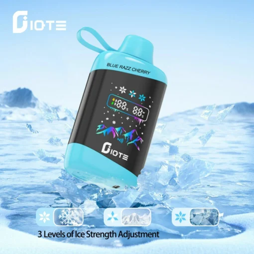 IQTE 45000 treinen Digitaal scherm 0% 2% 3% 5% Lage nicotine Groot detailhandel Herlaadbare Licht Wegwerp vape pen - Afbeelding 8