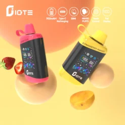 IQTE 45000 bouffées Écran numérique 0% 2% 3% 5% Faible taux de nicotine en gros Rechargeable Léger Stylo de vape jetable