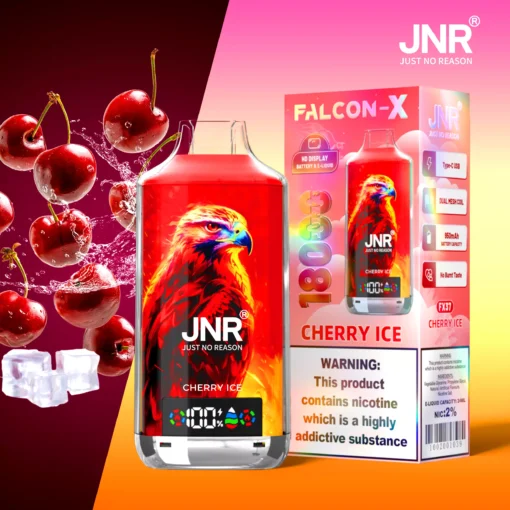 JNR Falcon X 18000 Züge Digitales Display Dual-Mesh E-Zigarette | 0%, 2%, 5% Nikotinstärken | Wiederaufladbarer Einweg-Vaporizer Großhandel – Image 13 remains as is, here is translation:JNR Falcon X 18000 Trajet Affichage numérique Double Maille E-Cigarette | 0%, 2%, 5% Taux de nicotine | Vaporizateur jetable rechargeable en gros – Image 13