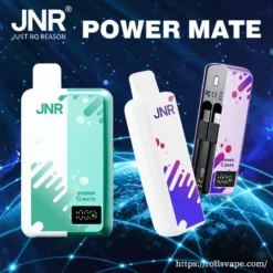 JNR Power Mate 30000 Puffs Dual-Mesh Smart-Display Wegwerp Verdamper met 0%, 2% en 5% Nicotine - Groothandel Oplaadbare Wegwerp Vapes