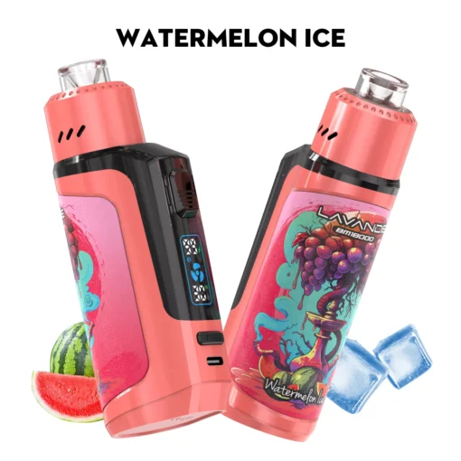 Lavande BM18000 Züge Digital Screen Faible Nicotine Commerce de Gros Rechargeable Stylo Vape Jetable avec Conception Portable – Image 14