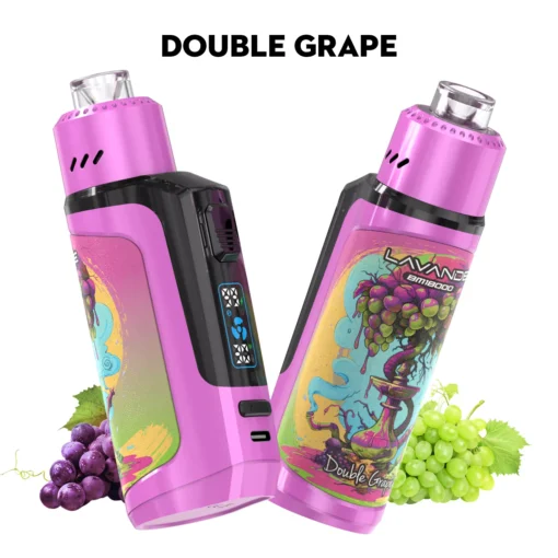 Lavande BM18000 Züge Digital Screen Faible Nicotine Commerce de Gros Rechargeable Stylo Vape Jetable avec Conception Portable – Image 12