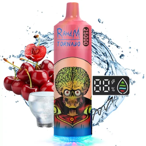 RahdM Tornado 25000 Züge: Mehrere Geschmacksrichtungen, 2% niedriger Nikotin, Großhandel für wiederaufladbare Einweg-Vapes - immagine 15 diventa RahdM Tornado 25000 tiri: Vari sapori, 2% nicotina bassa, commercio all'ingrosso di vaporizzatori usa e getta ricaricabili - immagine 15