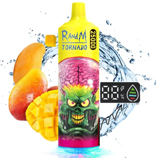 RahdM Tornado 25000 Züge: Mehrere Geschmacksrichtungen, 2% niedriger Nikotin, Großhandel für wiederaufladbare Einweg-Vapes - immagine 23 diventa RahdM Tornado 25000 tiri: Vari sapori, 2% basso nicotina, commercio all'ingrosso di vaporizzatori usa e getta ricaricabili - immagine 23