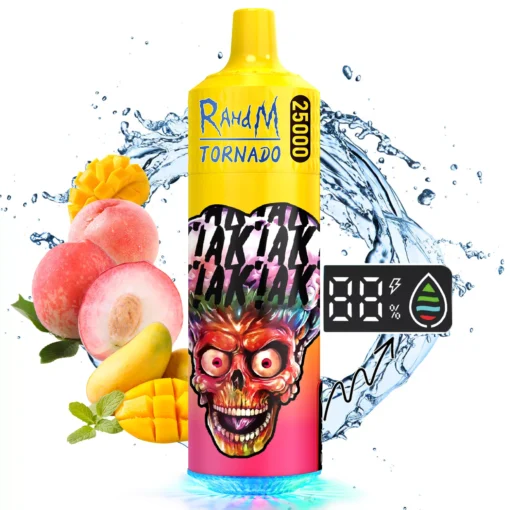 RahdM Tornado 25000 Züge: Mehrere Geschmacksrichtungen, 2% niedriger Nikotin, Großhandel für wiederaufladbare Einweg-Vapes - immagine 22 diventa RahdM Tornado 25000 tiri: Vari gusti, 2% basso nicotina, commercio all'ingrosso di vaporizzatori usa e getta ricaricabili - immagine 22
