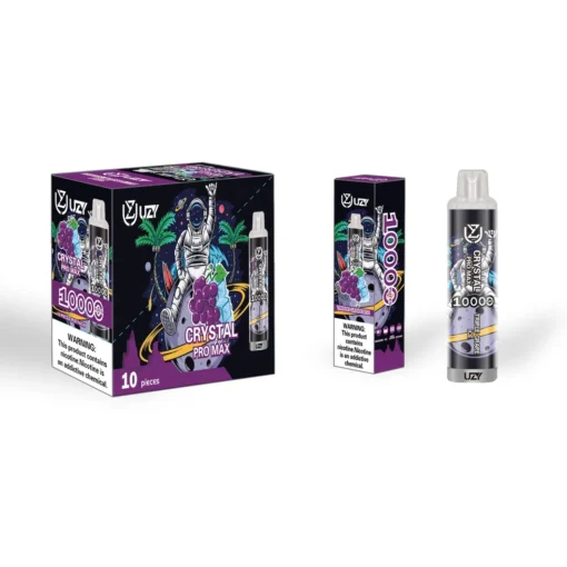 UZY Crystal Pro Max 10000 Züge RGB 10k 0% 2% 3% 5% Low-Nikotin Mayorista Recargable Desechable E-Cigarrillo Pen - Imagen 16