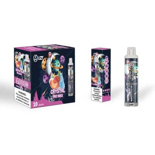 UZY Crystal Pro Max 10000 Züge RGB 10k 0% 2% 3% 5% Low-Nikotin Großhandel Wiederaufladbare Einweg-E-Zigarette Pen - Imagen 14 becomes UZY Crystal Pro Max 10000 tiradas RGB 10k 0% 2% 3% 5% Bajo-nicotina Al por mayor Vaper recargable de un solo uso - Imagen 14