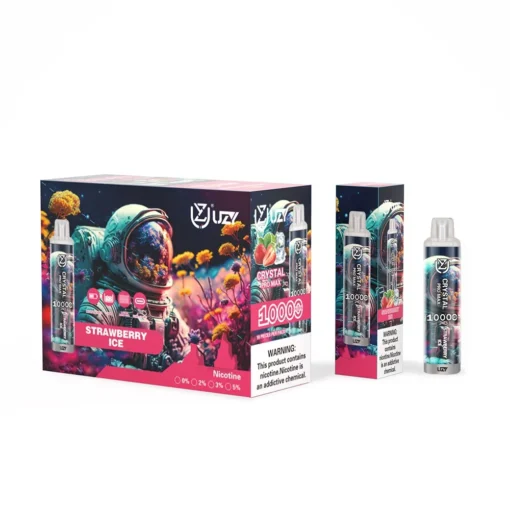 UZY Crystal Pro Max 10000 Züge RGB 10k 0% 2% 3% 5% Low-Nikotin Großhandel Wiederaufladbare Einweg-E-Zigarette Pen - Imagen 11 becomes UZY Crystal Pro Max 10000 tiradas RGB 10k 0% 2% 3% 5% Bajo-nicotina Al por mayor Vaper recargable de un solo uso - Imagen 11