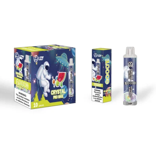 UZY Crystal Pro Max 10000 Züge RGB 10k 0% 2% 3% 5% Niedrig-Nikotin Großhandel Wiederaufladbare Einweg-E-Zigarette Pen - Imagen 3Se convierte en:UZY Crystal Pro Max 10000 tiradas RGB 10k 0% 2% 3% 5% Bajo en nicotina Mayorista Vape de un solo uso recargable - Imagen 3