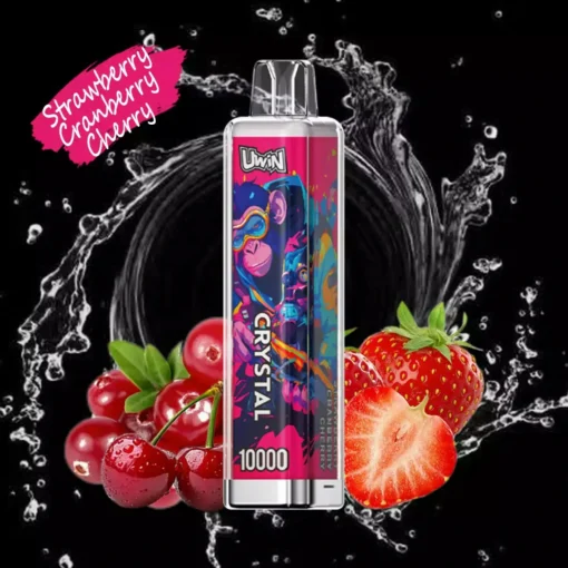 Uwin Crystal 10000 Züge RGB Lichter 0% 2% 3% 5% Basso contenuto di nicotina Commercio all'ingrosso Penna vaporizzatore usa e getta ricaricabile - immagine 14