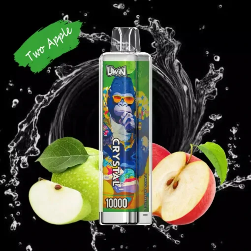 Uwin Crystal 10000 Züge RGB Lichter 0% 2% 3% 5% Basso contenuto di nicotina Commercio all'ingrosso Penna vaporizzatore usa e getta ricaricabile - immagine 12