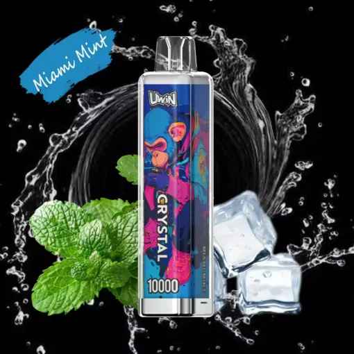 Uwin Crystal 10000 Züge RGB Lichter 0% 2% 3% 5% Basso contenuto di nicotina Commercio all'ingrosso Penna vaporizzatore usa e getta ricaricabile - immagine 4