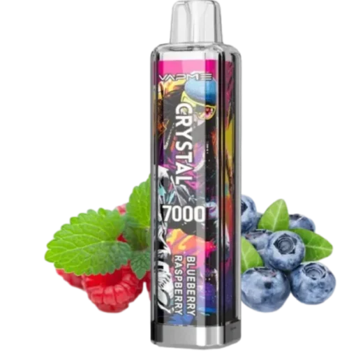 VAPME CRYSTAL 7000 trekt: 30 smaken met 2% en 5% nicotine - Koop in bulk herlaadbare wegwerp vapes - Afbeelding 12