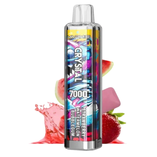 VAPME CRYSTAL 7000 treinen: 30 smaken met 2% en 5% nicotine - Koop in bulk herlaadbare wegwerp vapes - Afbeelding 10