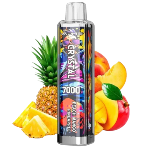 VAPME CRYSTAL 7000 trekt: 30 smaken met 2% en 5% nicotine - Koop in bulk herlaadbare wegwerp vapes - Afbeelding 9