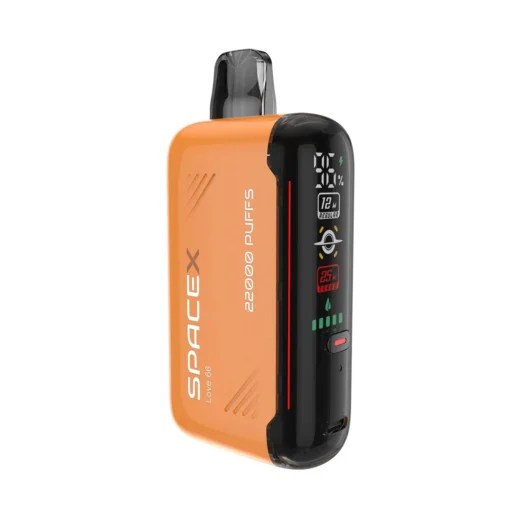 VAPME Spacex 22000 treinen Digitaal display - 0%, 2%, 3%, 5% Nicotine - Groothandel voor wegwerp vapes met meerdere smaken - Oplaadbare wegwerp vape pen - Afbeelding 2