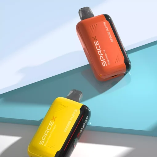 VAPME Spacex 22000 treinen Digitaal display - 0%, 2%, 3%, 5% Nicotine - Groothandel voor wegwerp vapes met meerdere smaken - Oplaadbare wegwerp vape pen - Afbeelding 10