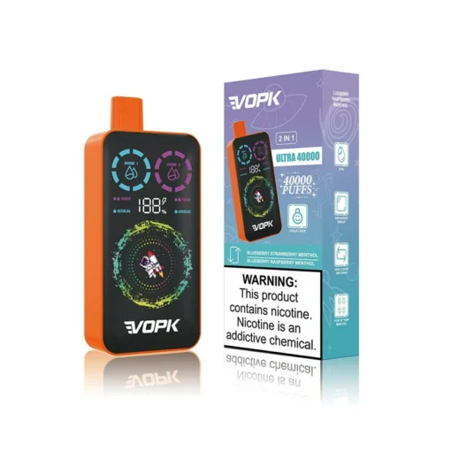 VOPK ULTRA 40000 treinen Dubbele smaak Digitale weergave 2% Lage nicotine Groothandel Grote bestellingen Oplaadbare wegwerp vape pen met kindveilige functie - Afbeelding 5
