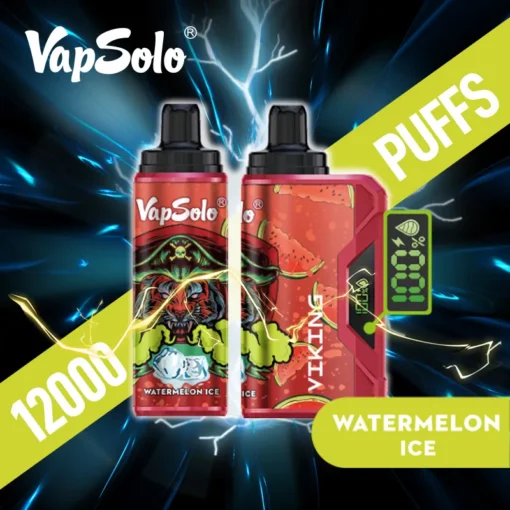 VapSolo Viking 12000 trekt LCD-scherm 2% 5% Lage nicotine Oplaadbare Wegwerp E-sigaret Groothandel - Afbeelding 8