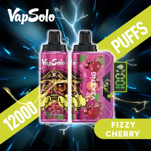 VapSolo Viking 12000 trekt LCD-scherm 2% 5% Lage nicotine Oplaadbare wegwerp E-sigaret Groothandel - Afbeelding 3