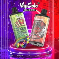 Vapsolo Super 15000 puff Ricaricabile e-sigaretta usa e getta con flusso d'aria a 4 fasi, 2%/5% nicotina, all'ingrosso e acquistare a buon mercato
