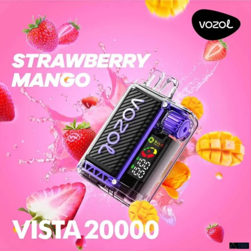 Vozol Vista 20000 trekt Dual Mesh digitale weergave 5% Lage nicotine groothandel wegwerp e-sigaretten stijlvol ontwerp oplaadbare wegwerp vape pen - Afbeelding 9