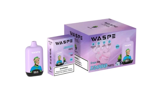 WASPE 12000 Züge Digital Box mit LCD-Display – Einweg-Vape Großhandel in 0%, 2% und 5% Nikotin becomes WASPE 12000 puffs Digital Box with LCD display - Disposable Vape Wholesale in 0%, 2% and 5% Nicotine