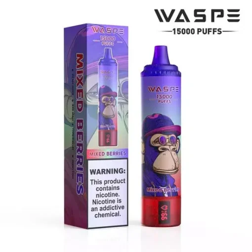 WASPE 15000 ZÜGE Einweg-Vape mit LCD-Display | 0%, 2%,  5% Nikotin | Großhandel & Bulk-Buy - Imagen 10 becomes WASPE 15000 ZÜGE Disposable Vape with LCD Display | 0%, 2%, 5% Nicotine | Wholesale & Bulk Buy - Image 10  Correct translation WASPE 15000 ZÜGE Vape desechable con pantalla LCD | 0%, 2%, 5% Nicotina | Mayorista y compra al por mayor - Imagen 10