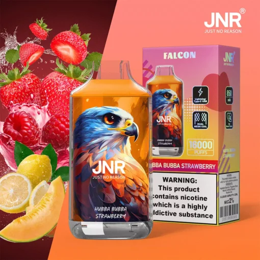 JNR Falcon 16000 Treni Crystal Craft Dual Mesh 2% Basso Nicotina Ordine all'ingrosso Vape monouso ricaricabile Penna - immagine 4