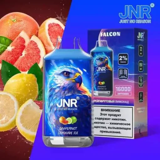 JNR Falcon 16000 Treni Crystal Craft Dual Mesh 2% Basso Nicotina Ordine all'ingrosso Vape monouso ricaricabile Penna - immagine 12