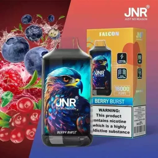 JNR Falcon 16000 Treni Crystal Craft Dual Mesh 2% Basso Nicotina Ordine all'ingrosso Vape monouso ricaricabile Penna - immagine 14