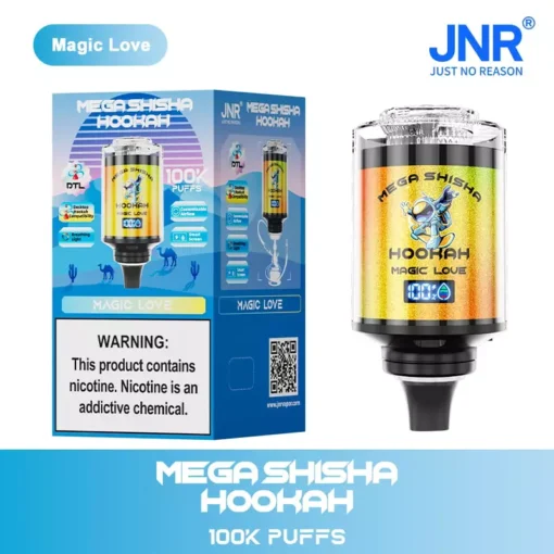 JNR Mega Shisha Hookah 100000 Züge Wiederaufladbar Einweg E-Zigarette mit Atemlicht, DTL, 0% 2% 5% Nikotin – Großhandel & Günstiger Kauf - immagine 3 diventa JNR Mega Shisha Hookah 100000 tiri ricaricabile sigaretta elettronica usa e getta con luce respiro, DTL, 0% 2% 5% nicotina – commercio all'ingrosso e acquisto economico - immagine 3