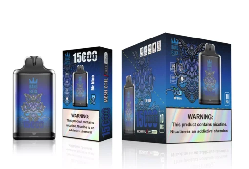 Boîte Bang S1 15000 tirs : Vape jetable léger et portable rechargeable pour achat en gros avec faible nicotine (0%, 2%, 3%, 5%) – Image 4