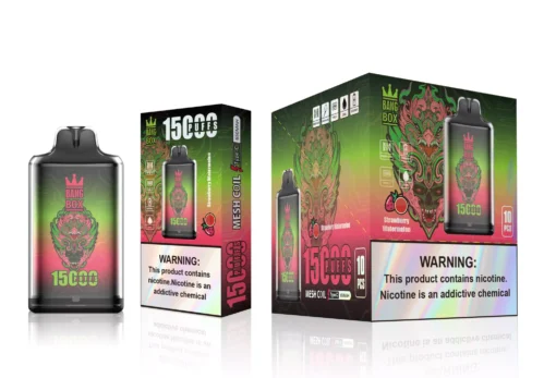 Boîte Bang S1 15000 tirs : Vape jetable léger et portable rechargeable pour achat en gros avec faible nicotine (0%, 2%, 3%, 5%) - Image 3