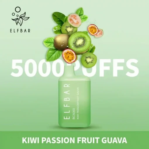 ELF BAR BC5000 Wegwerp E-sigaret | Dubbele spoeltechnologie | 5% Nicotine | Oplaadbaar | Groothandel & Kwantiteitskorting - Afbeelding 7