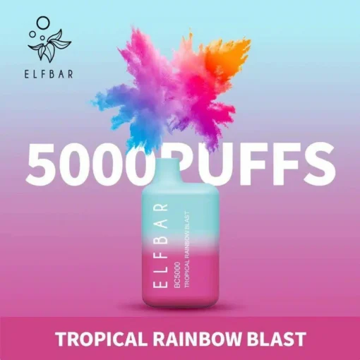 ELF BAR BC5000 Wegwerp E-sigaret | Dubbele spoeltechnologie | 5% Nicotine | Oplaadbaar | Groothandel & Kwantiteitskorting - Afbeelding 5