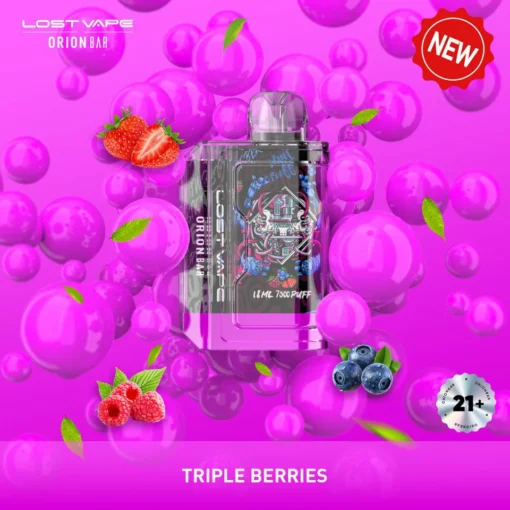 Lost Vape Orion Bar 7500 tirages : Régulation de débit d'air réglable, 5% de nicotine, Vape jetable rechargeable en gros - Image 10