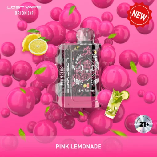 Lost Vape Orion Bar 7500 tirages : Régulation de débit d'air réglable, 5% de nicotine, Vape jetable rechargeable en gros - Image 17