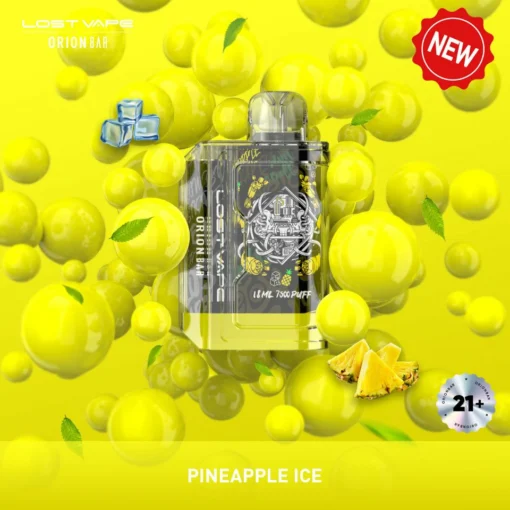 Lost Vape Orion Bar 7500 tirages : Régulation de débit d'air réglable, 5% de nicotine, Vape jetable rechargeable en gros - Image 14