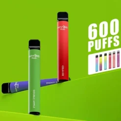 MYDE Plus 600 Puffs 2% Penna da svapo usa e getta leggera e portatile a basso contenuto di nicotina