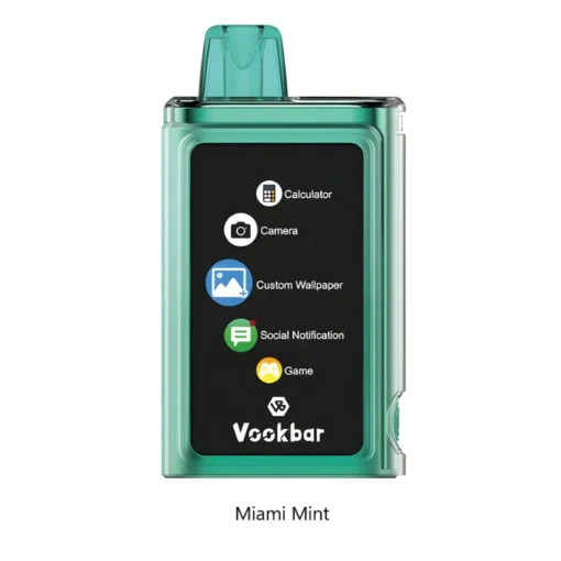 Vookbar Cyber Pro 30000 tiri Doppia maglia Touchscreen 0% 2% 3% 5% E-cigigarette usa e getta a basso contenuto di nicotina all'ingrosso con 20 sapori e funzione di ricarica - immagine 10