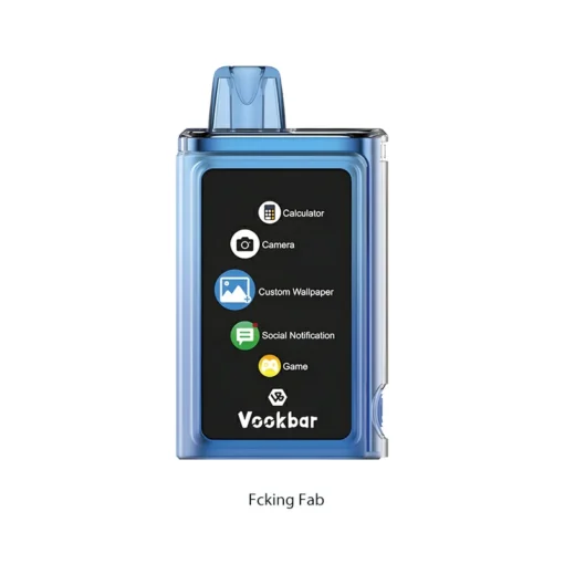 Vookbar Cyber Pro 30000 tiri Doppia maglia Touchscreen 0% 2% 3% 5% E-cigigarette usa e getta a basso contenuto di nicotina all'ingrosso con 20 sapori e funzione di ricarica - immagine 9