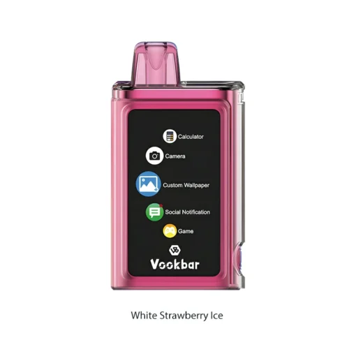 Vookbar Cyber Pro 30000 Züge Dual-Mesh Touchscreen 0% 2% 3% 5% Bassa nicotina all'ingrosso sigarette elettroniche usa e getta con 20 sapori e funzione di ricarica - immagine 4