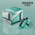 WASPE FIHP 30000 Züge Doppel-Mesh-LED-Anzeige 0% 2% 5% Niedriger Nikotin Großhandel Wiederaufladbarer Einweg-Dampfer Stift