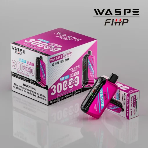 WASPE FIHP 30000 Züge Doppel-Mesh-LED-Anzeige 0% 2% 5% Niedriger Nikotin Großhandel Wiederaufladbarer Einweg-Dampfer Stift – Image 8 remains WASPE FIHP 30000 Züge Doppel-Mesh-LED-Anzeige 0% 2% 5% Niedriger Nikotin Großhandel Wiederaufladbarer Einweg-Dampfer Stift – Image 8
