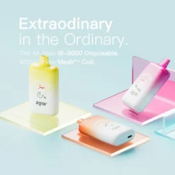 ZGAR EISBOX 8000 Züge - 15 Aromen, 2% Nikotin, Wiederaufladbarer Einweg-Vape Großhandel