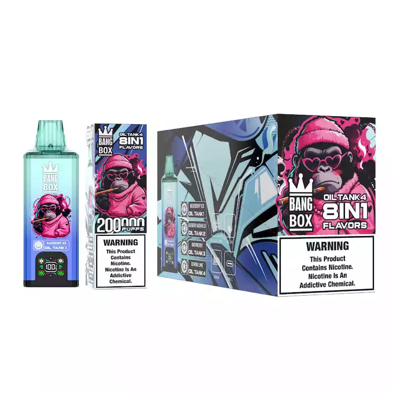 BANG BOX 200K 8IN1 Wegwerp Vape Test en Review